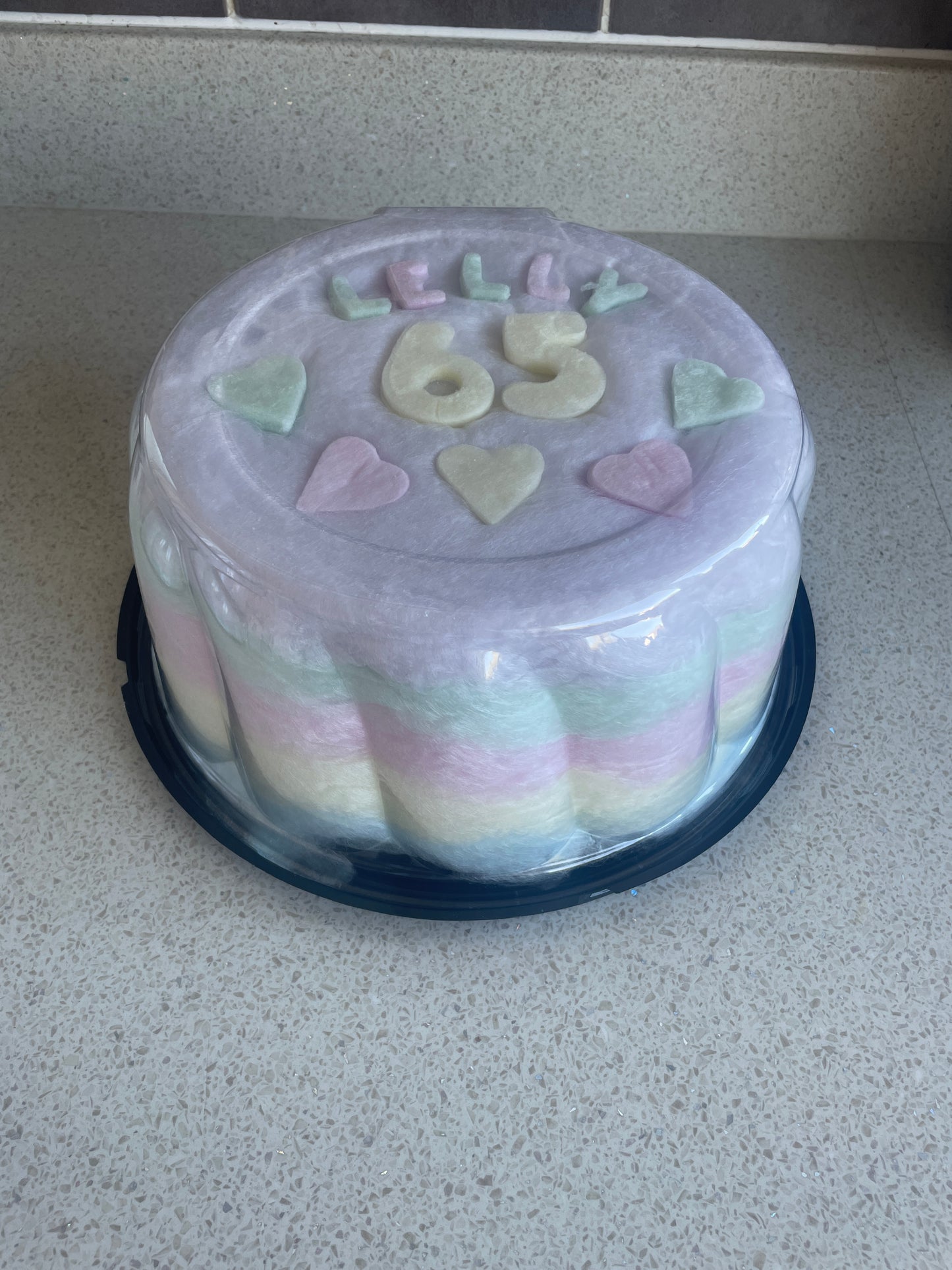 Candy Floss Cake - Pre-order only