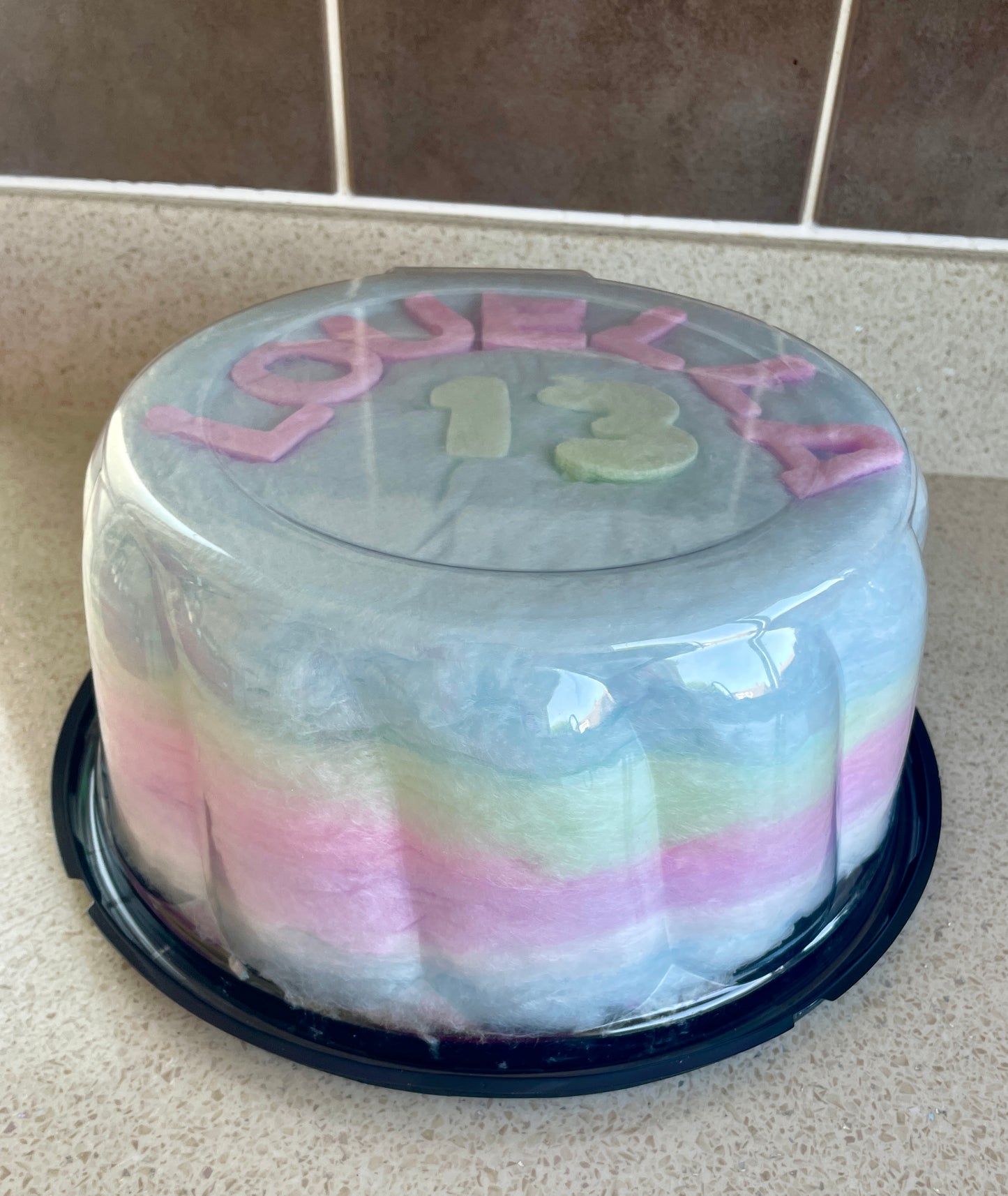 Candy Floss Cake - Pre-order only