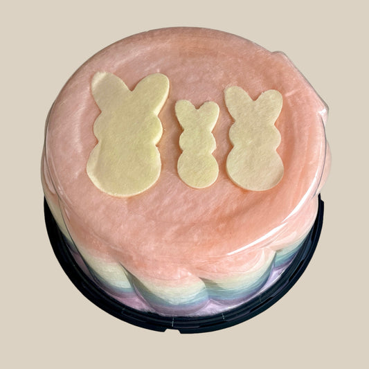 Taste The Rainbow Candy Floss Cake - Pre-order only