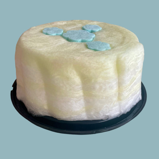 Lemon Sherbet Candy Floss Cake - Pre-order only